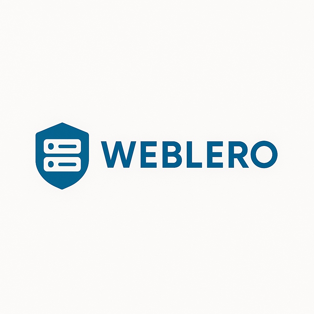 Weblero domain names and web hosting